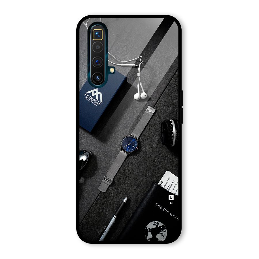 See The World Glass Back Case for Realme X3