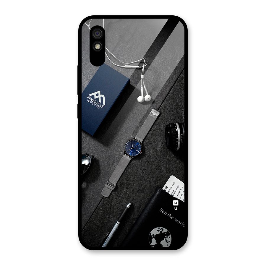 See The World Glass Back Case for Redmi 9i