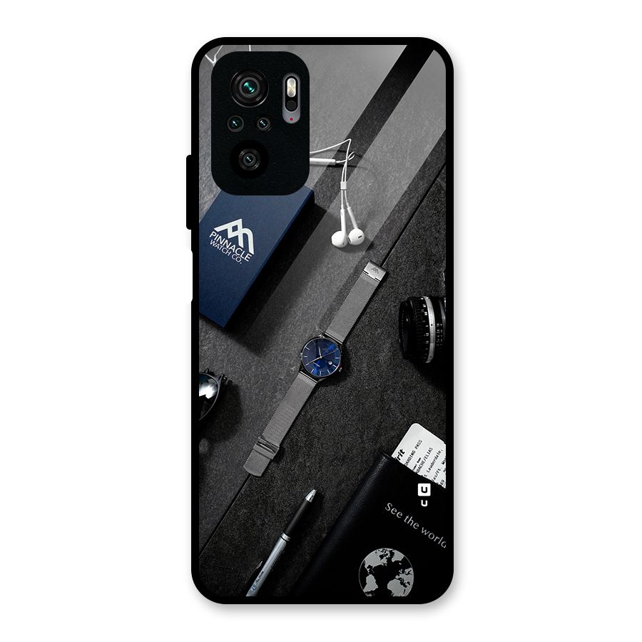 See The World Glass Back Case for Redmi Note 10S