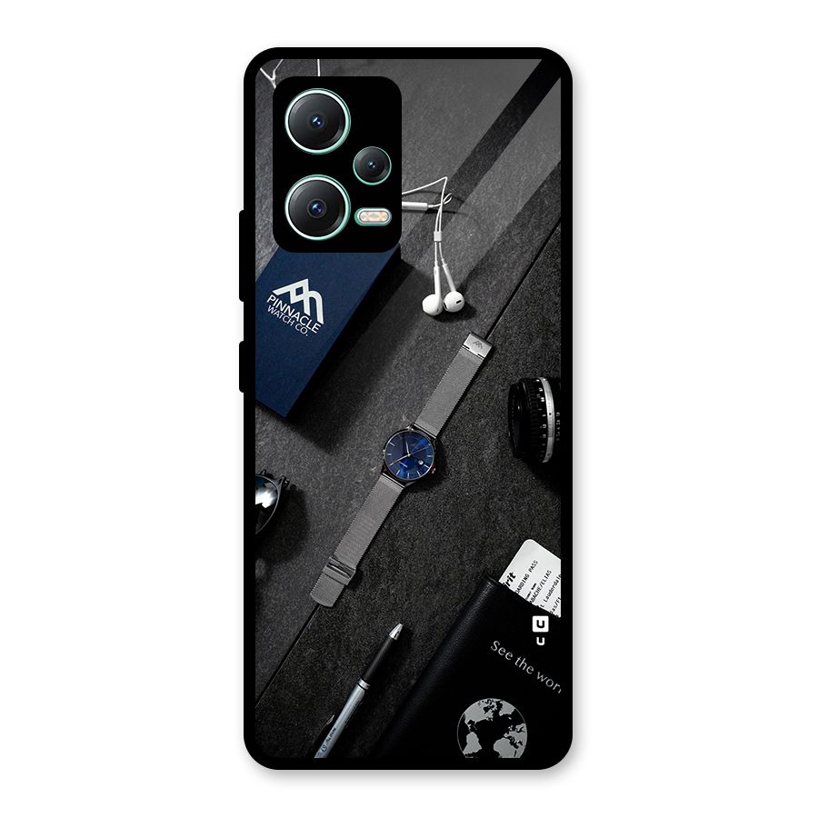 See The World Glass Back Case for Redmi Note 12 5G