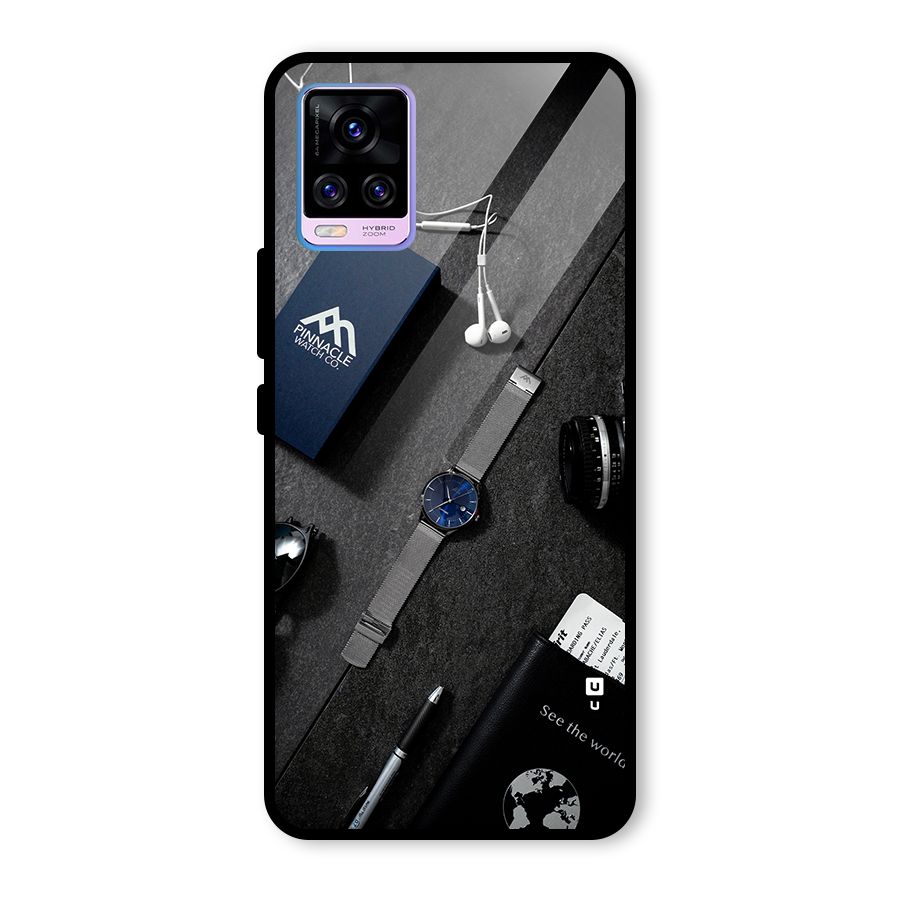 See The World Glass Back Case for Vivo V20 Pro