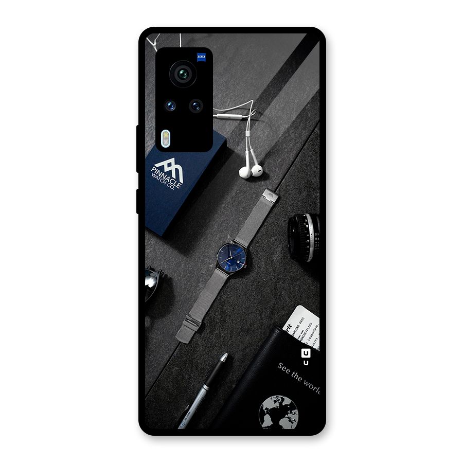 See The World Glass Back Case for Vivo X60 Pro