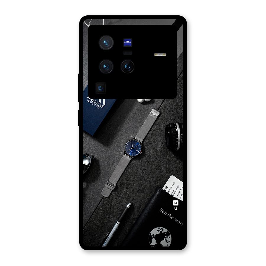 See The World Glass Back Case for Vivo X80 Pro
