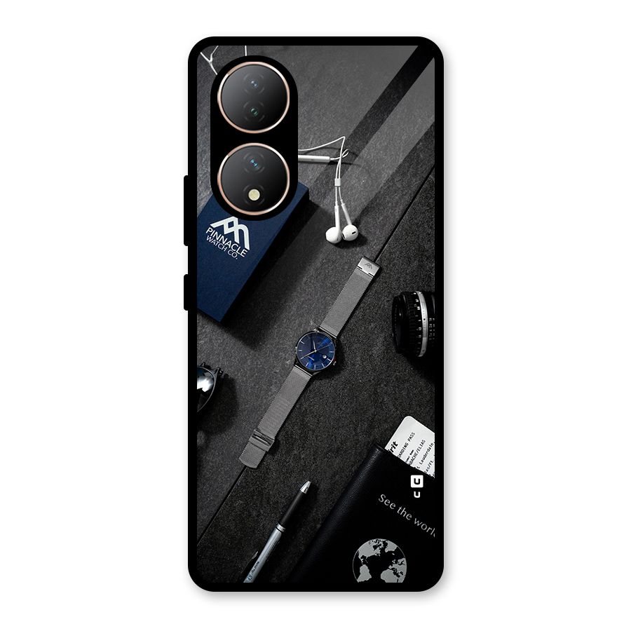 See The World Glass Back Case for Vivo Y100A
