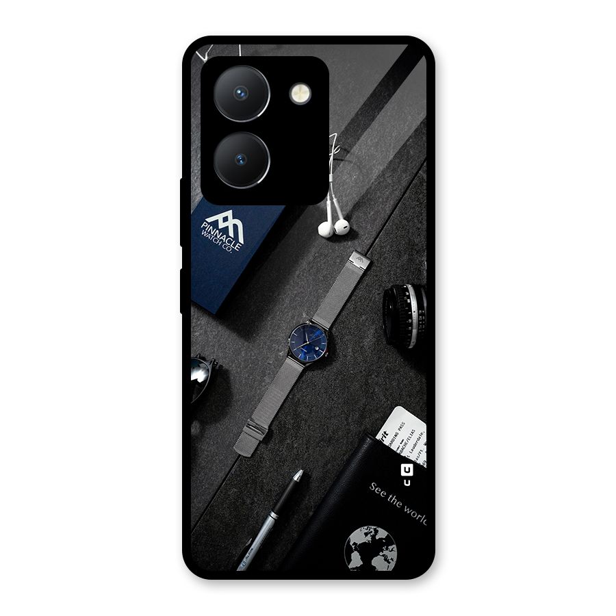See The World Glass Back Case for Vivo Y36