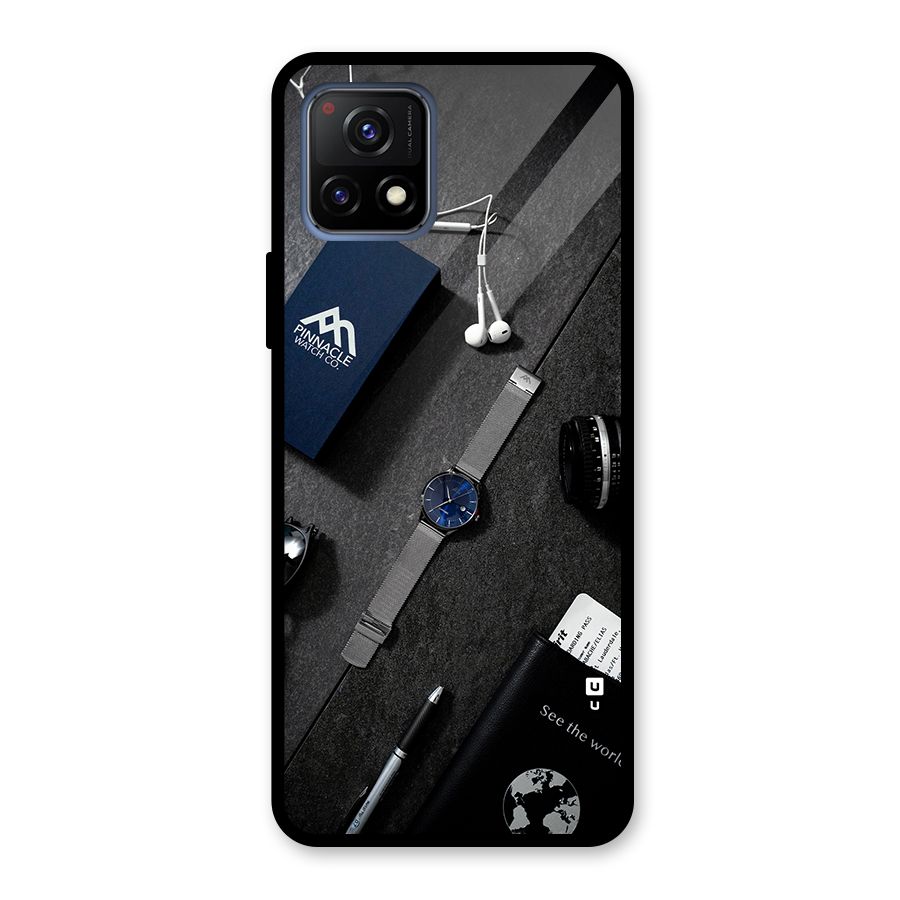 See The World Glass Back Case for Vivo Y72 5G