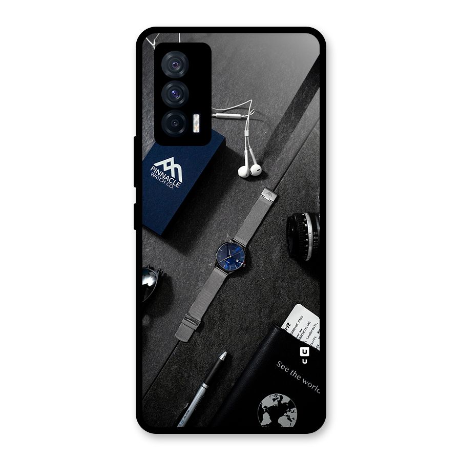 See The World Glass Back Case for Vivo iQOO 7 5G