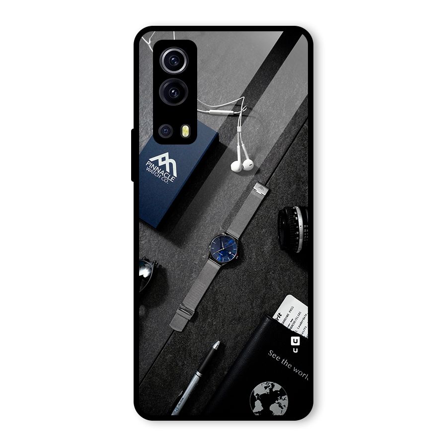See The World Glass Back Case for Vivo iQOO Z3