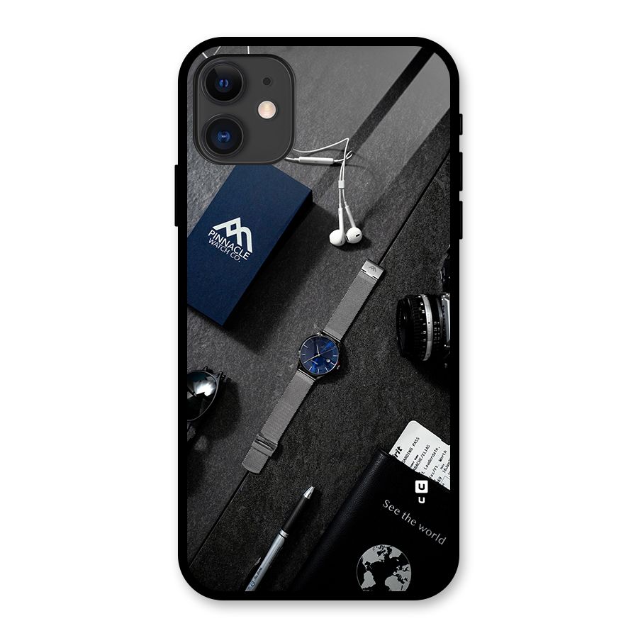 See The World Glass Back Case for iPhone 11