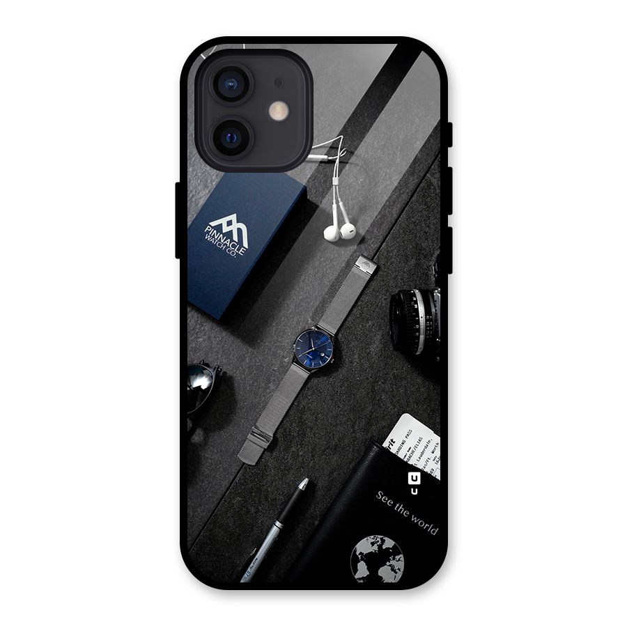 See The World Glass Back Case for iPhone 12