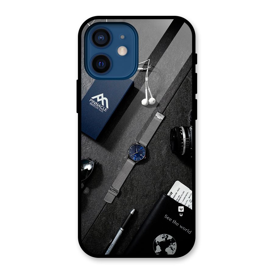 See The World Glass Back Case for iPhone 12 Mini