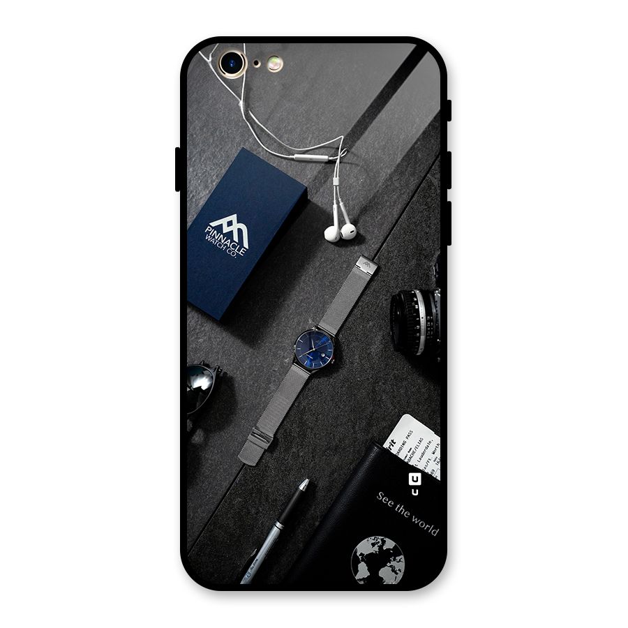 See The World Glass Back Case for iPhone 6 6S