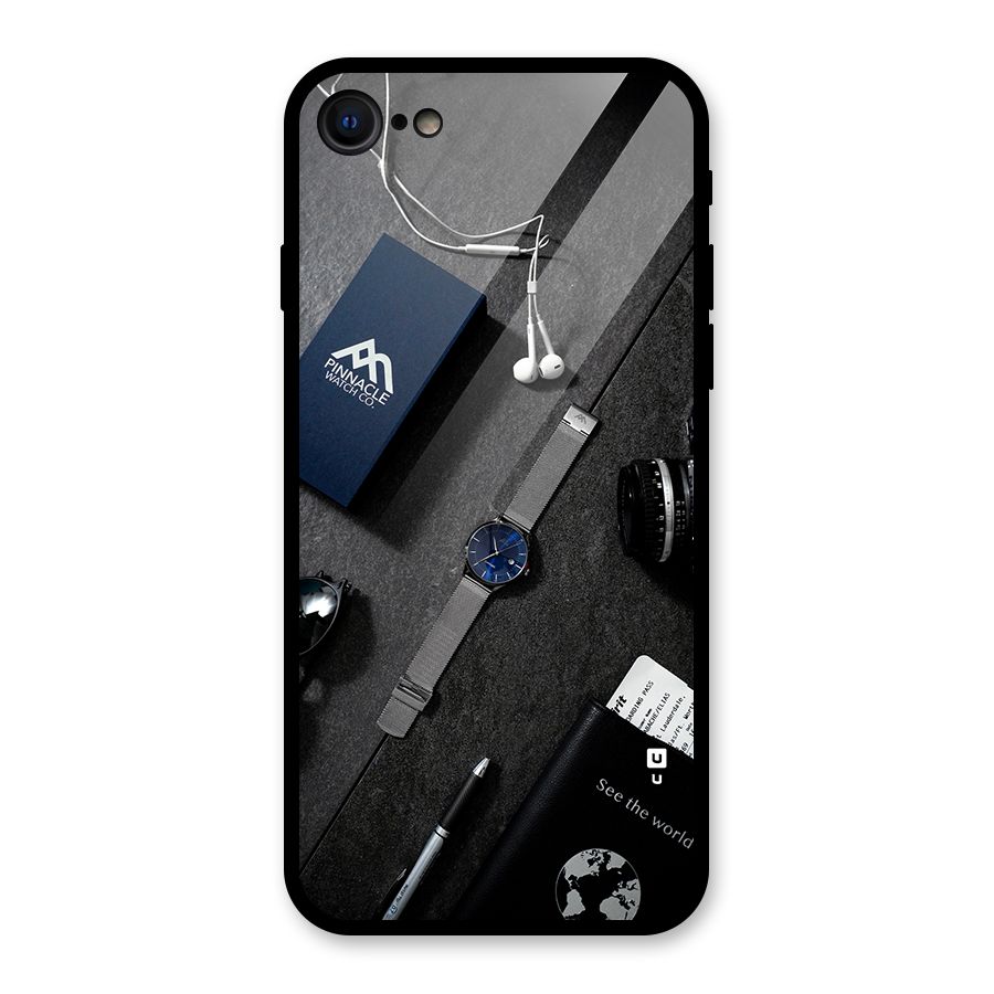 See The World Glass Back Case for iPhone 7