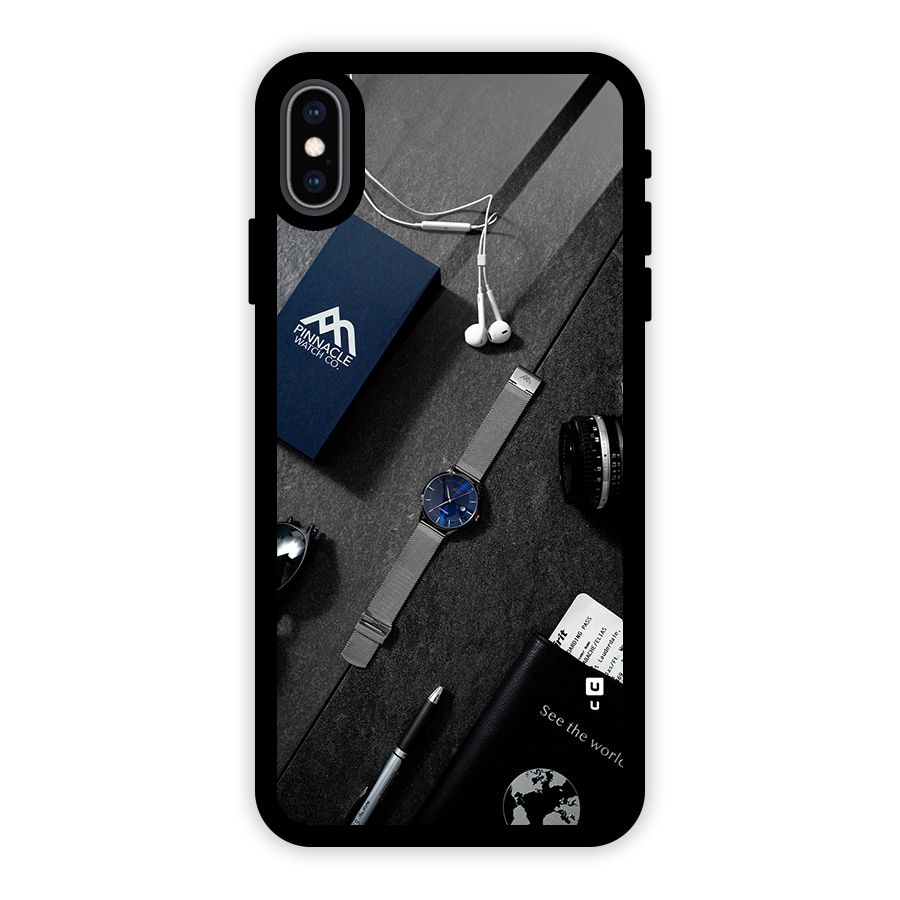 See The World Glass Back Case for iPhone XS Max