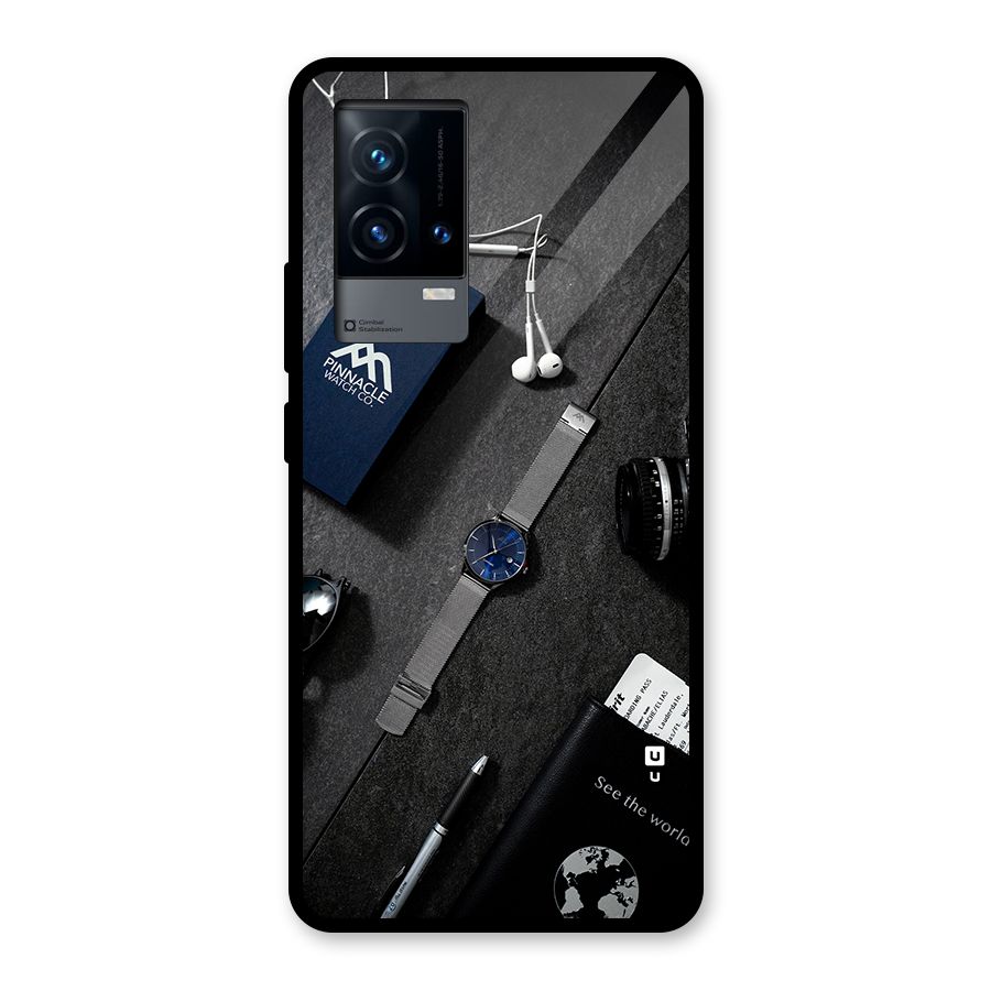 See The World Glass Back Case for iQOO 9 5G