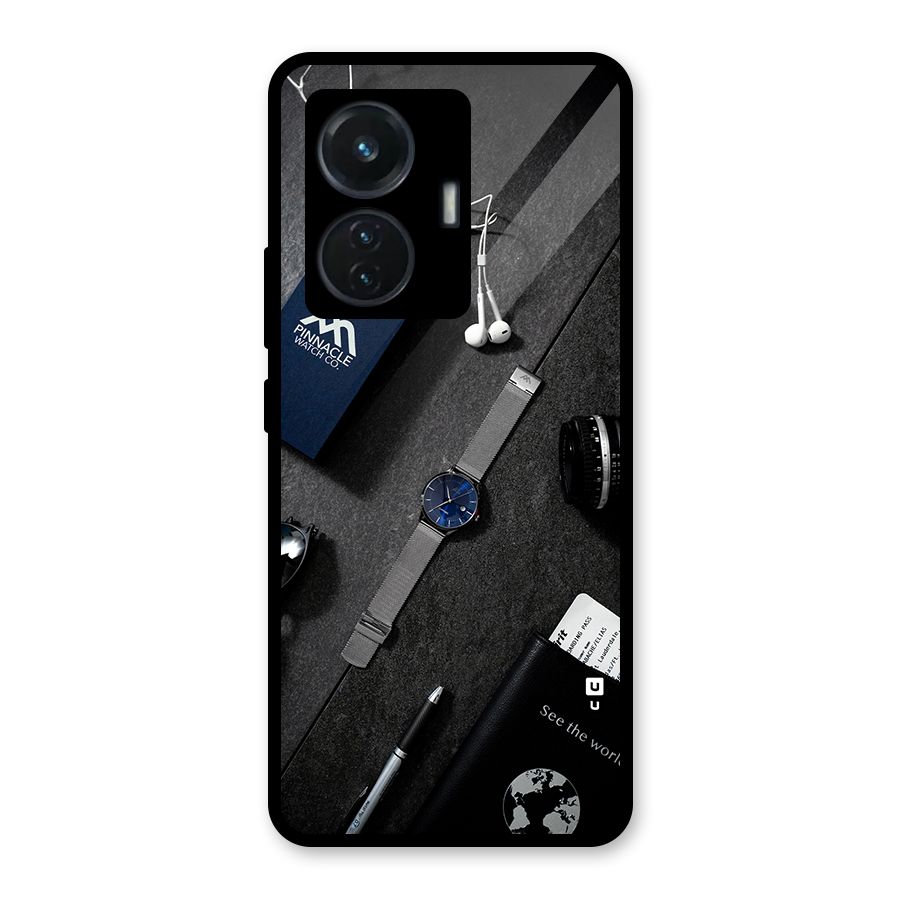 See The World Glass Back Case for iQOO Z6 44W