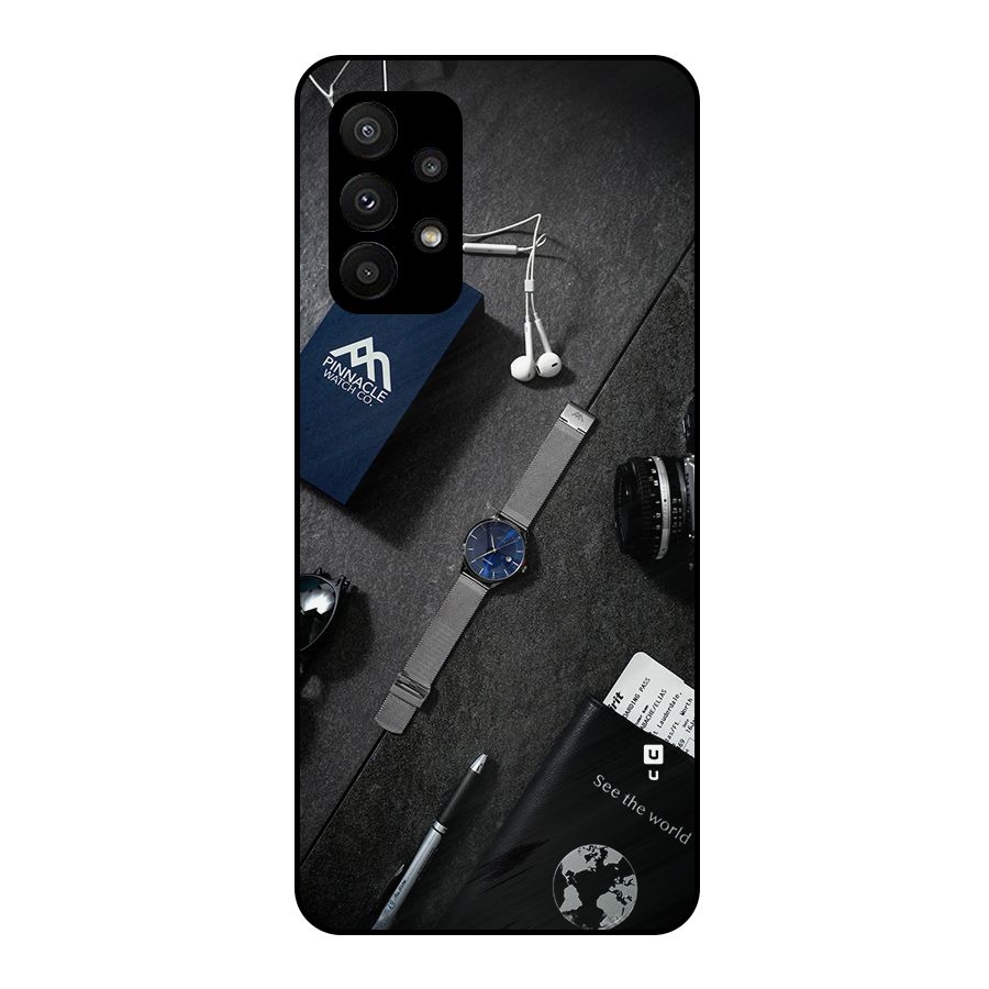 See The World Metal Back Case for Galaxy A23