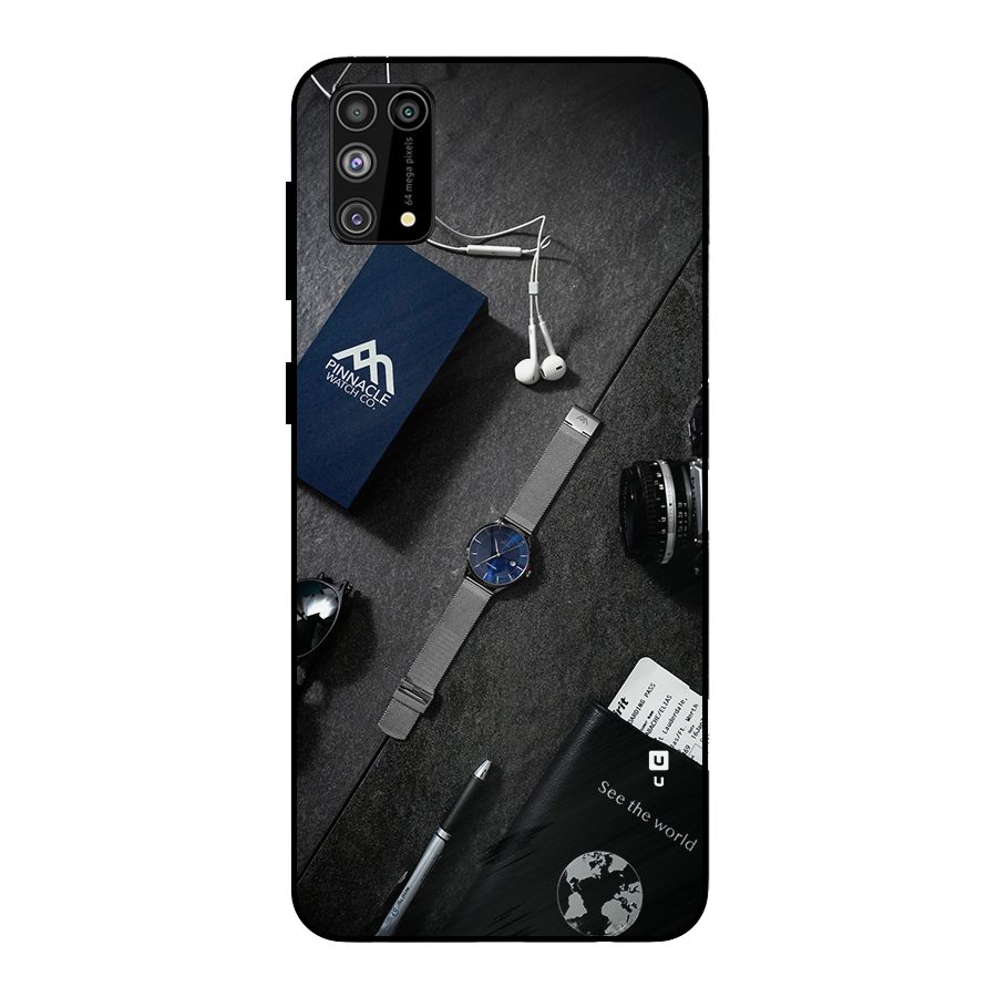See The World Metal Back Case for Galaxy F41