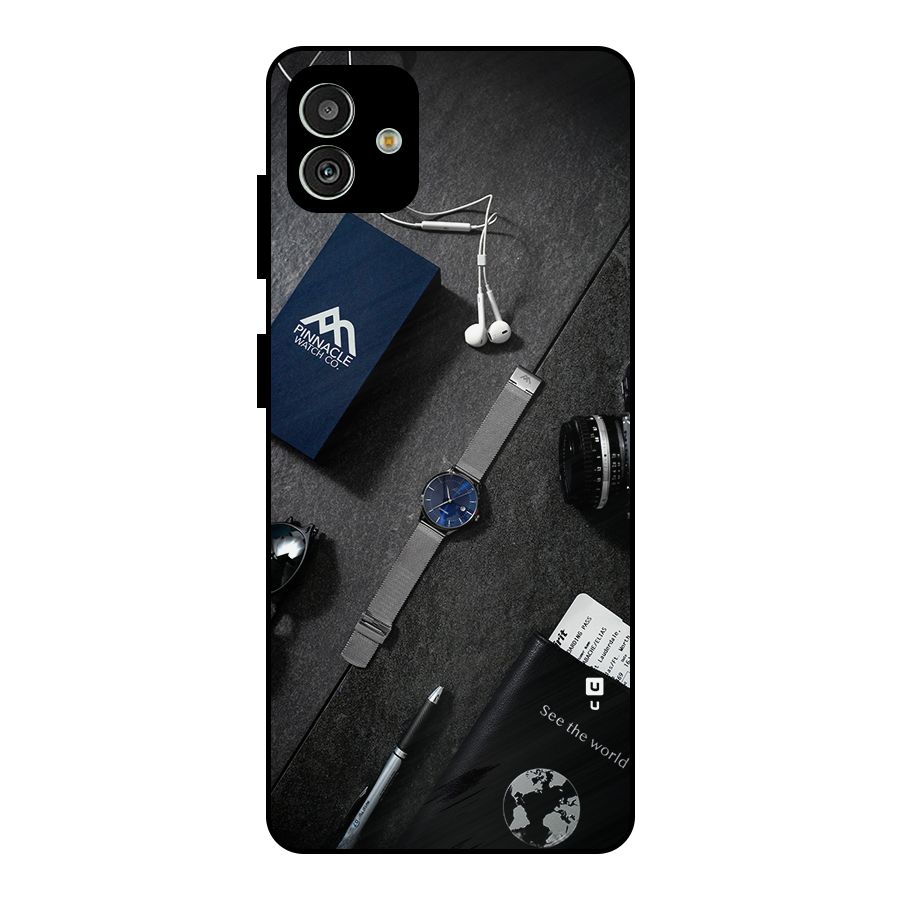 See The World Metal Back Case for Galaxy M13 5G