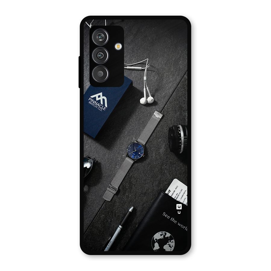 See The World Metal Back Case for Galaxy M14 5G