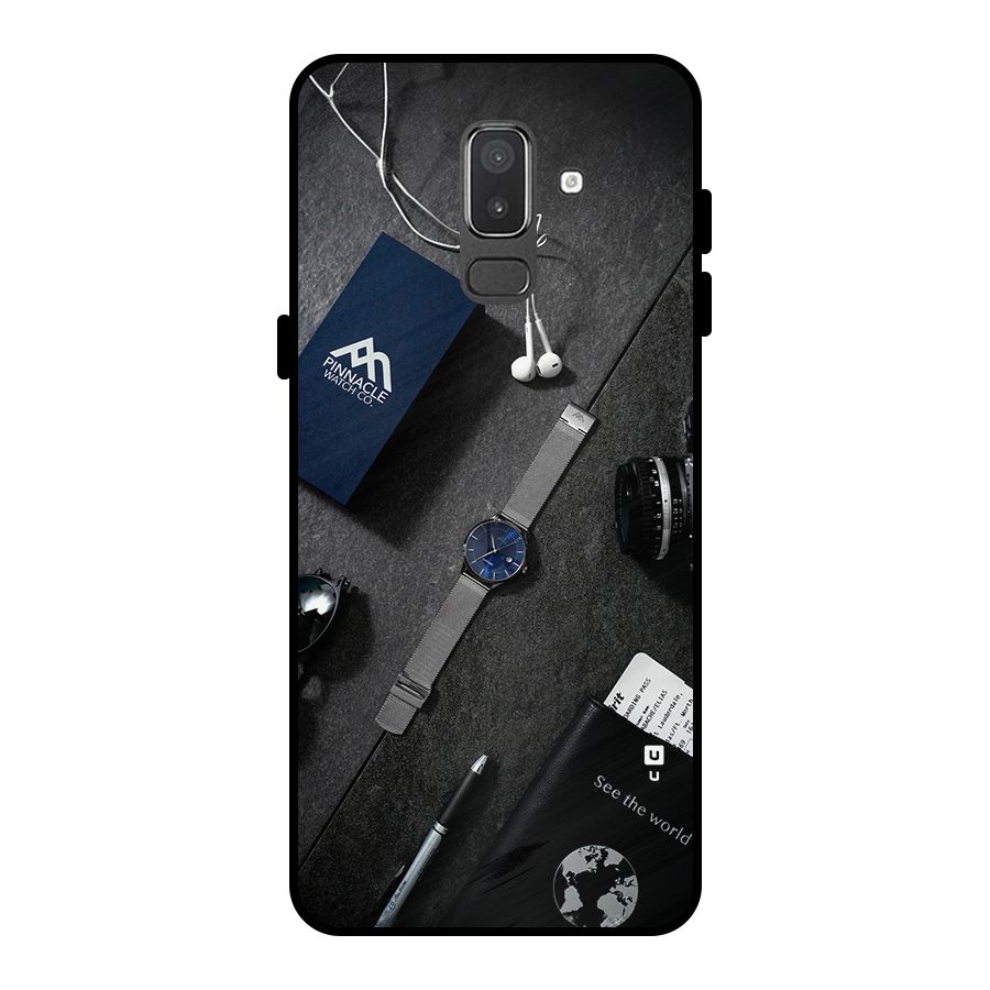 See The World Metal Back Case for Galaxy On8 (2018)