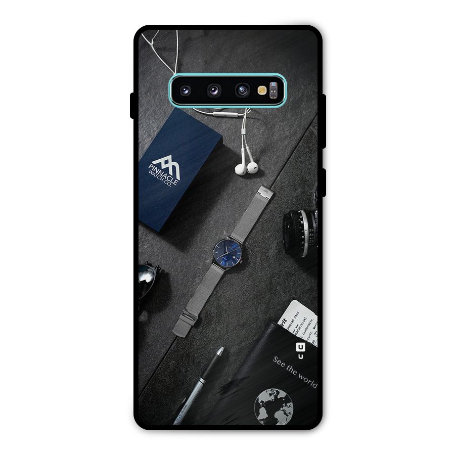 See The World Metal Back Case for Galaxy S10 Plus