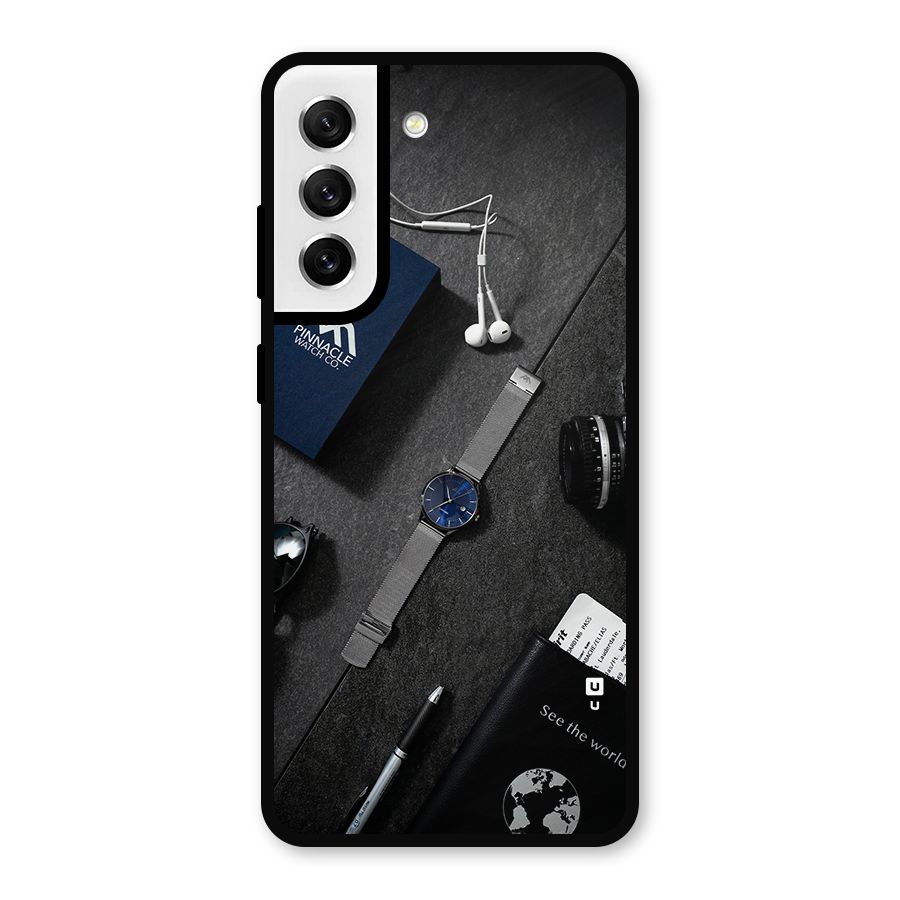 See The World Metal Back Case for Galaxy S21 FE 5G