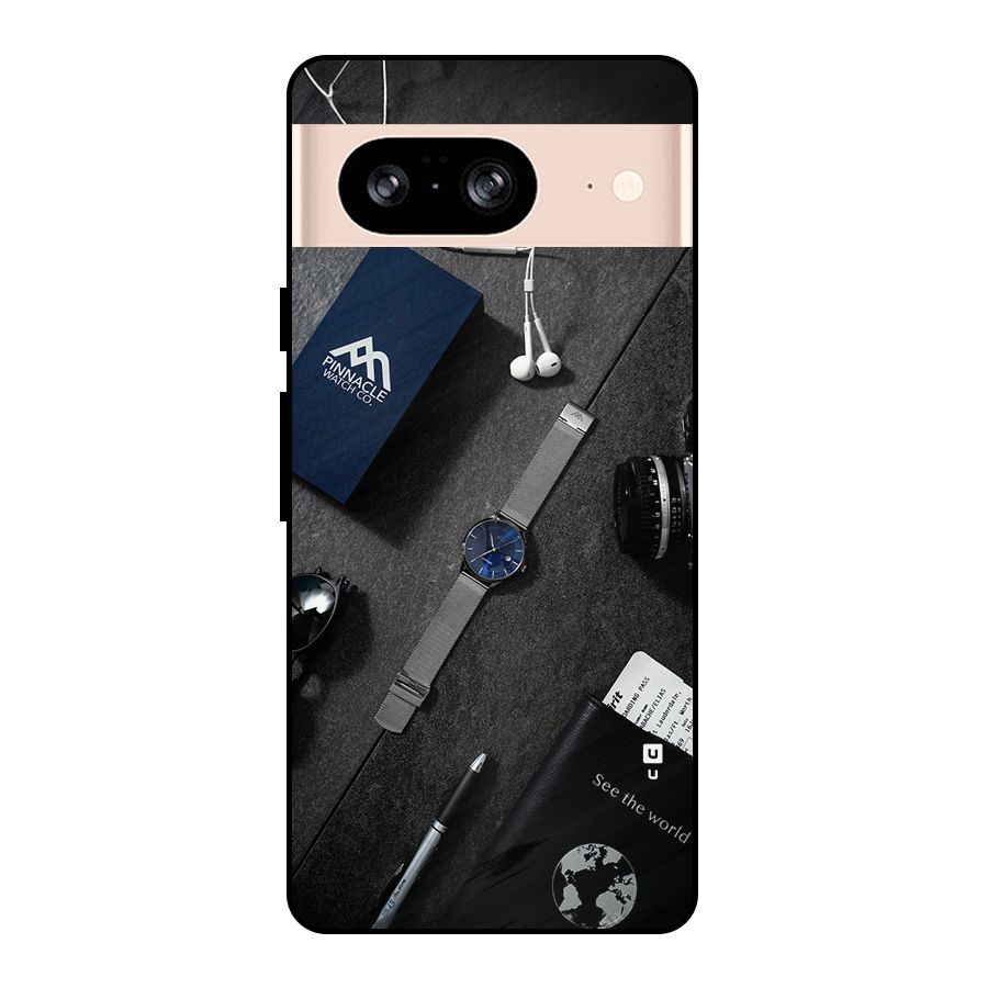 See The World Metal Back Case for Google Pixel 8