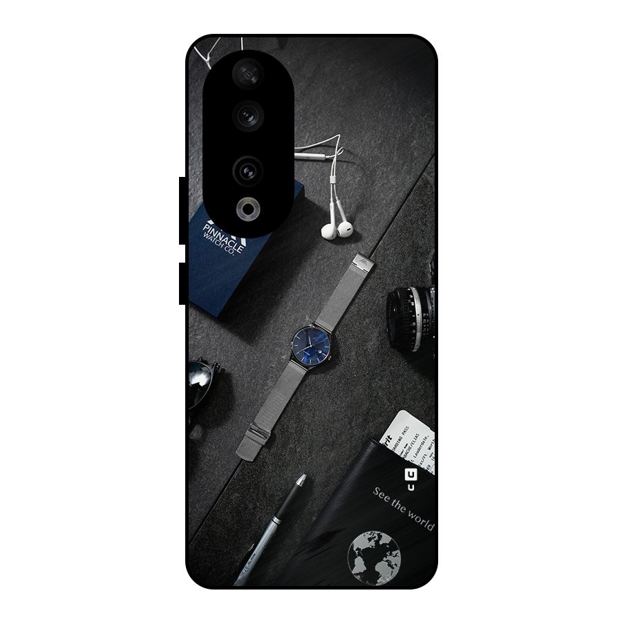 See The World Metal Back Case for Honor 90