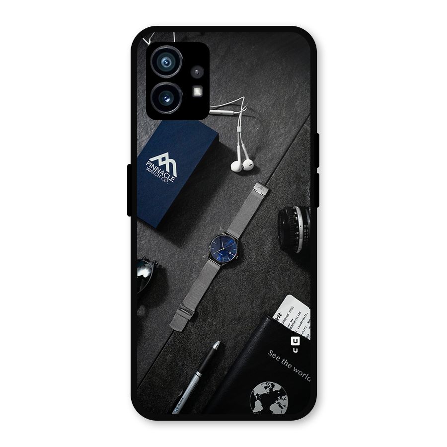 See The World Metal Back Case for Nothing Phone 1