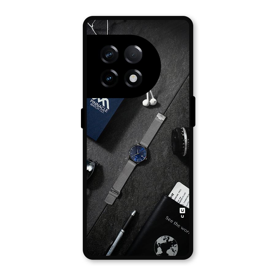 See The World Metal Back Case for OnePlus 11R