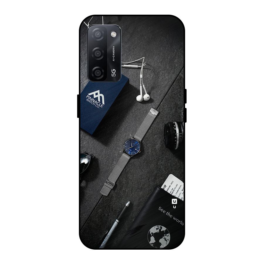 See The World Metal Back Case for Oppo A53s 5G