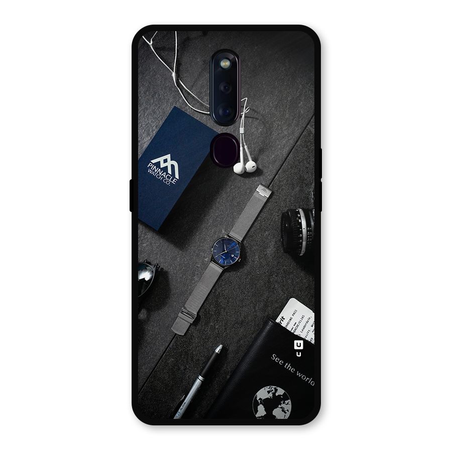 See The World Metal Back Case for Oppo F11 Pro