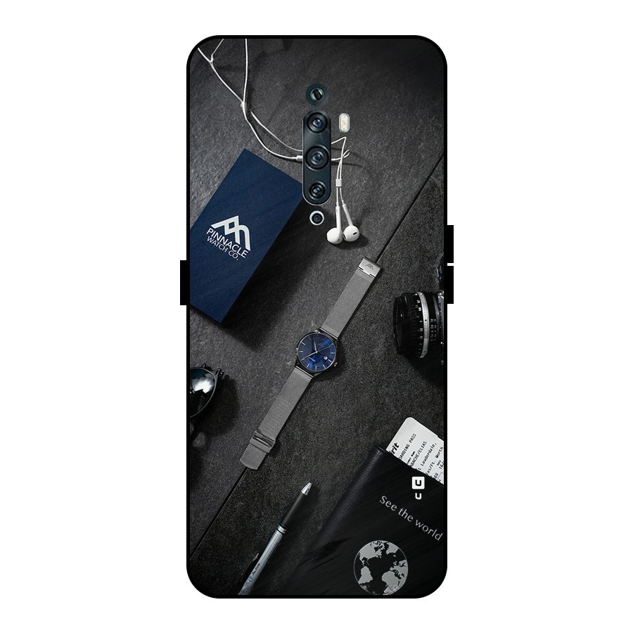See The World Metal Back Case for Oppo Reno2 Z