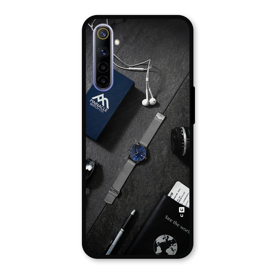 See The World Metal Back Case for Realme 6