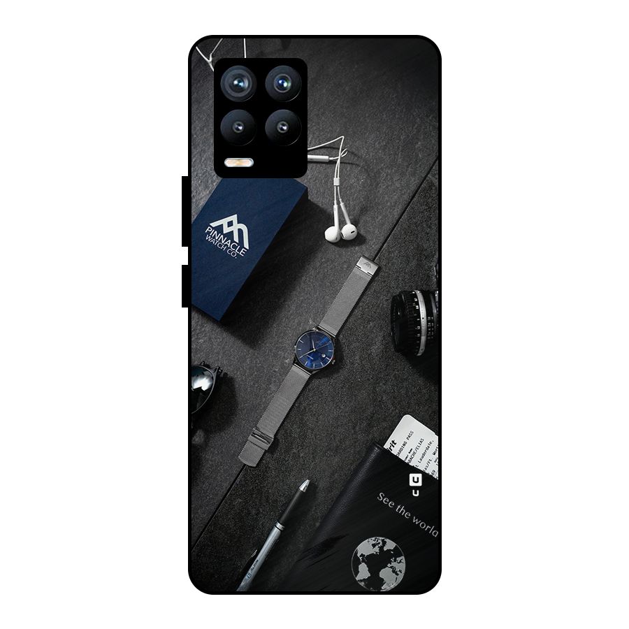 See The World Metal Back Case for Realme 8 Pro