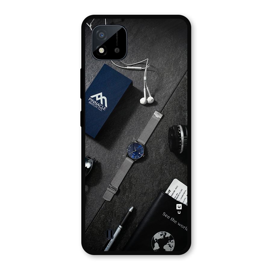 See The World Metal Back Case for Realme C11 2021