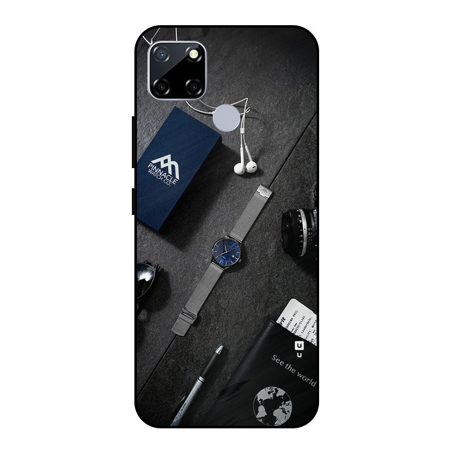 See The World Metal Back Case for Realme Narzo 20