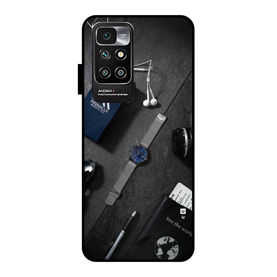 See The World Metal Back Case for Redmi 10 Prime