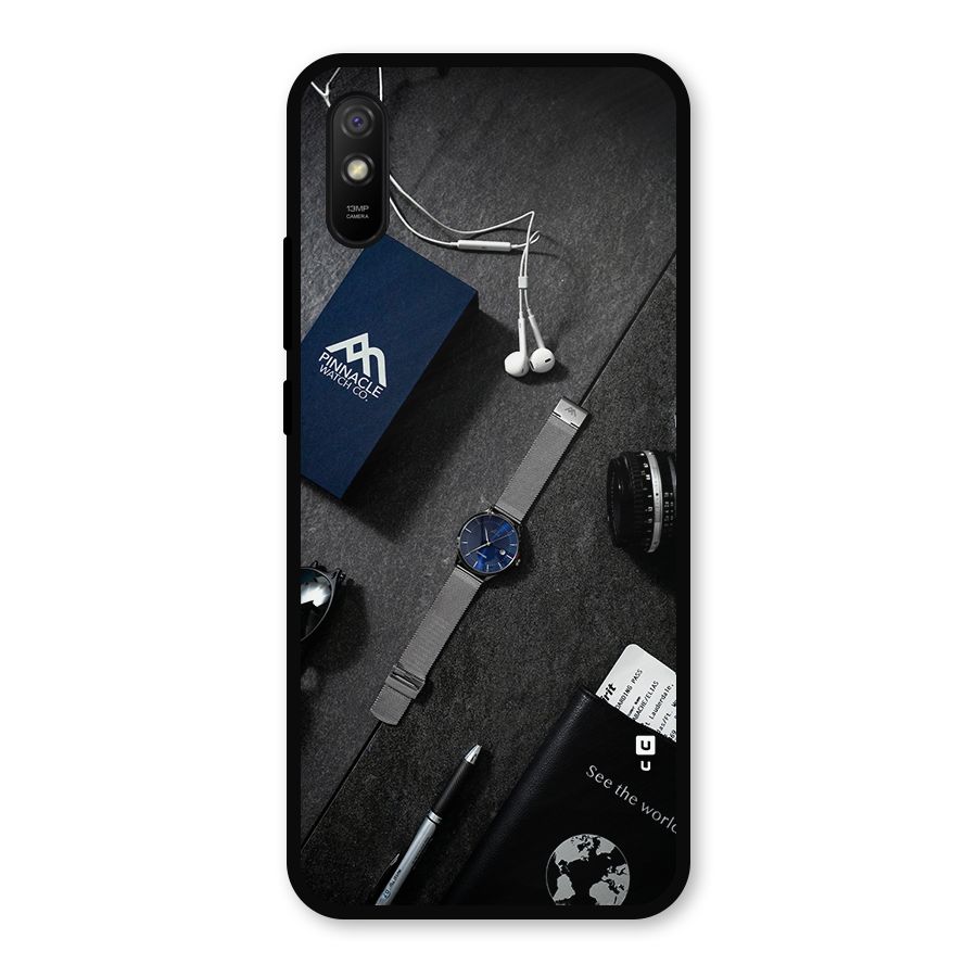 See The World Metal Back Case for Redmi 9a