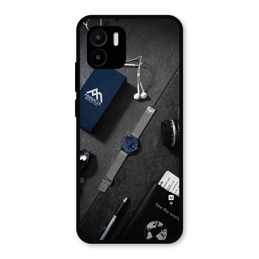 See The World Metal Back Case for Redmi A1