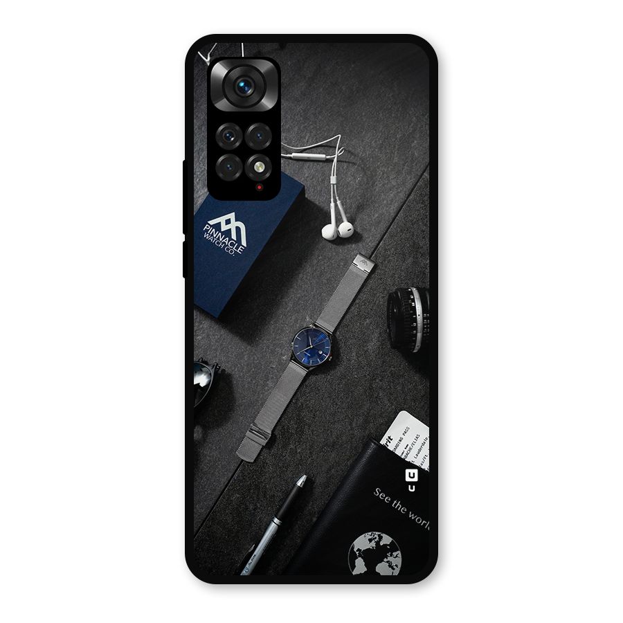 See The World Metal Back Case for Redmi Note 11