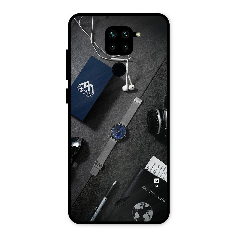 See The World Metal Back Case for Redmi Note 9