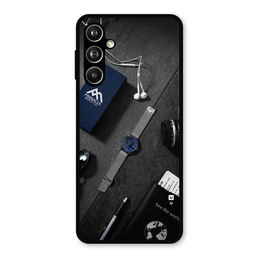See The World Metal Back Case for Samsung Galaxy M54