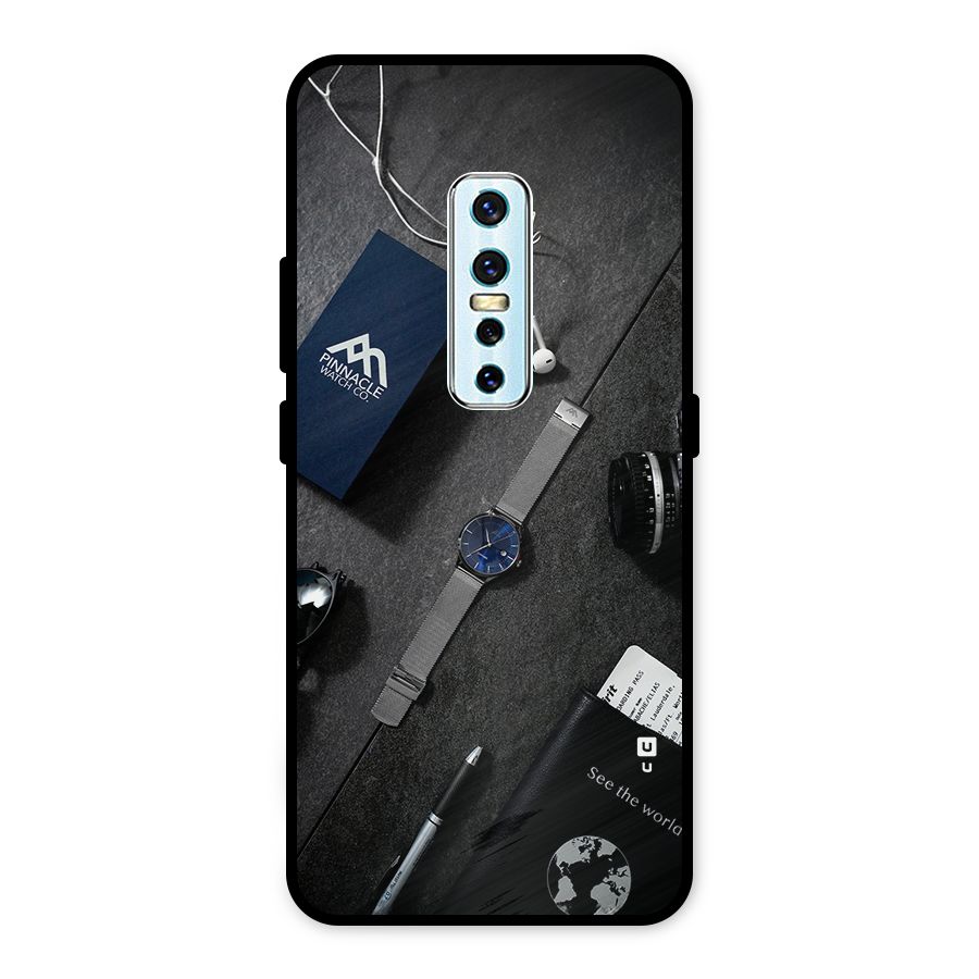 See The World Metal Back Case for Vivo V17 Pro