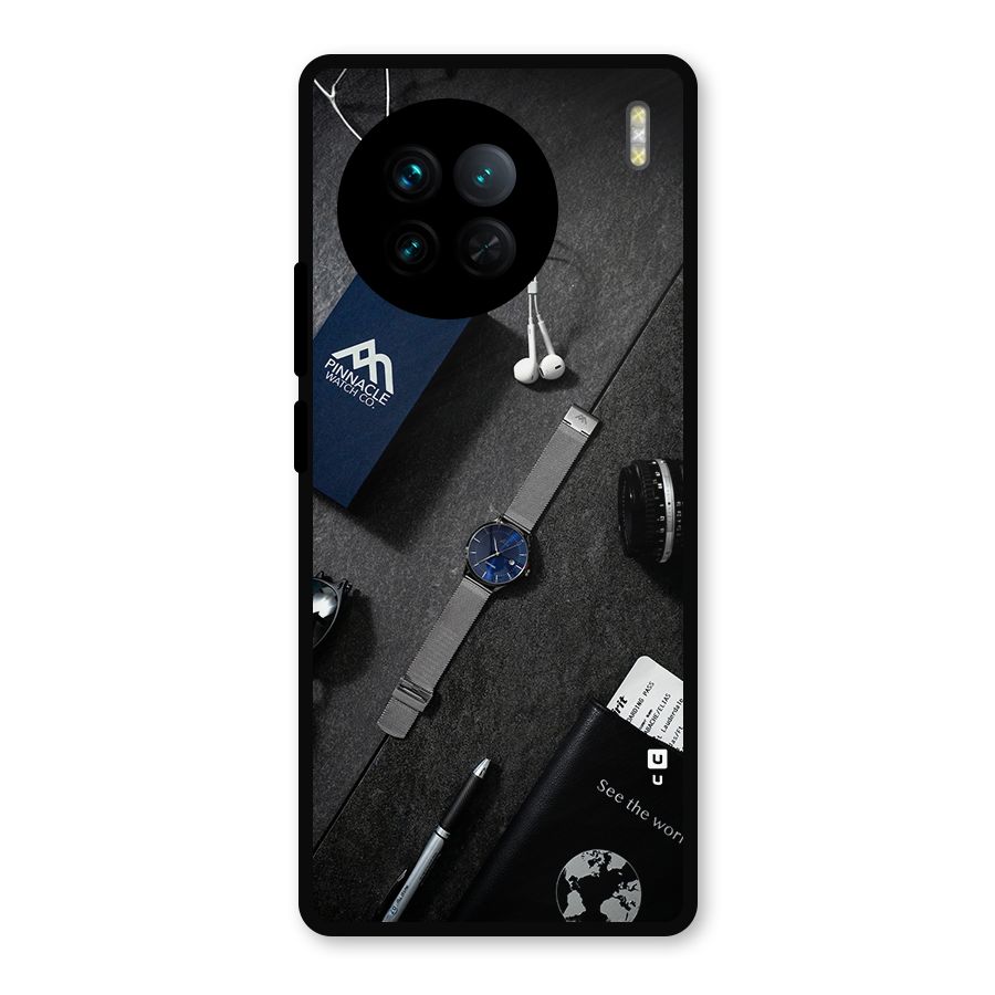 See The World Metal Back Case for Vivo X90