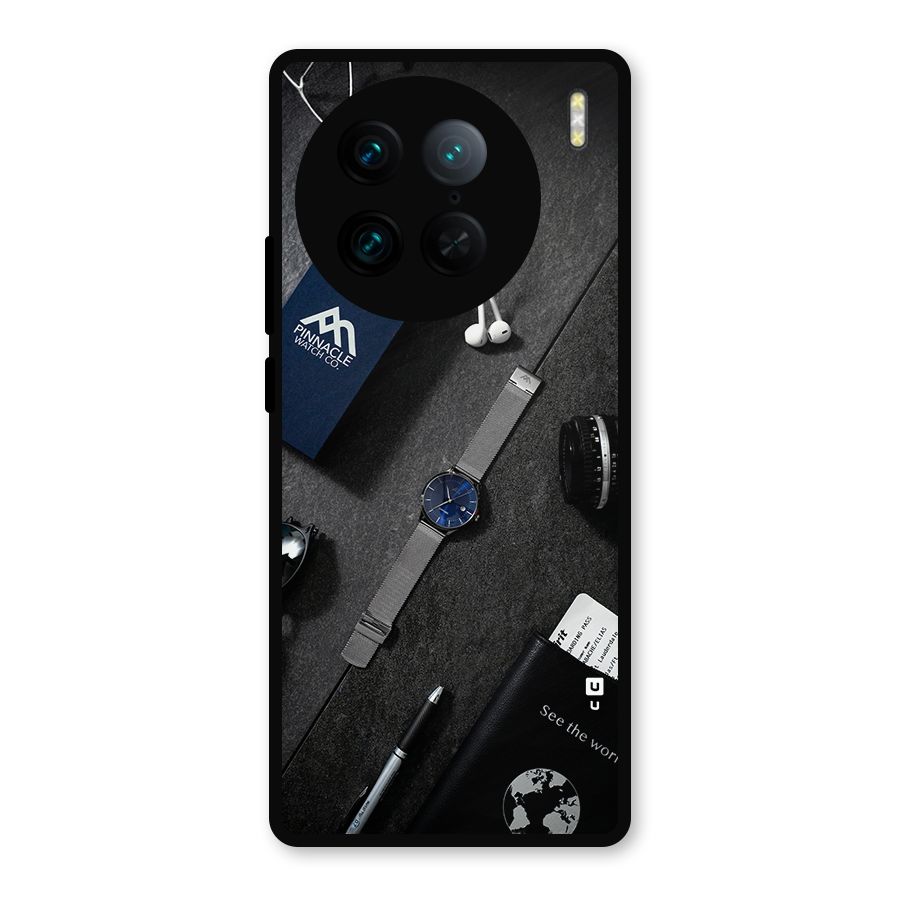 See The World Metal Back Case for Vivo X90 Pro