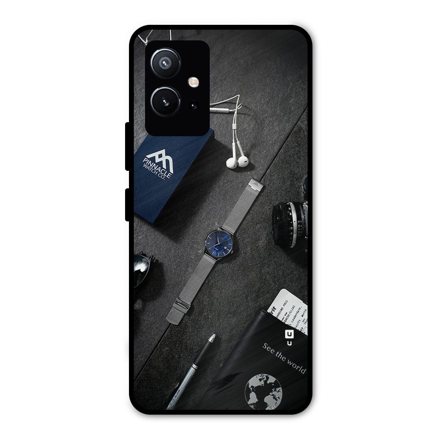 See The World Metal Back Case for Vivo Y75 5G
