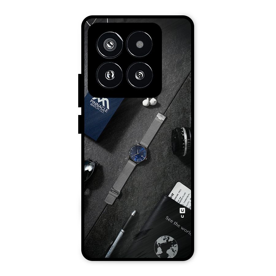 See The World Metal Back Case for Xiaomi 14 Pro
