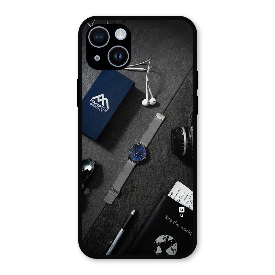 See The World Metal Back Case for iPhone 14
